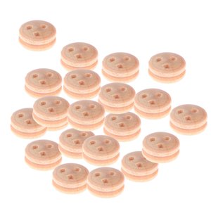 Magideal - 20 Bloques De Poleas Para Maquetas De Barcos, Accesorios Para Veleros Clásicos, Maquetas De Barcos Muy Detalladas, Kits De Construcción De Modelos Dea 8Mm