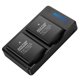 thumbnail image 1 of Paquetes de baterías y cargador USB rápido para cámaras Nikon D, 1 of 8