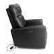 thumbnail image 2 of Bergere Eléctrico 1 Cuerpo Paris Ecocuero Negro con Puerto USB, 2 of 2