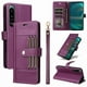 thumbnail image 4 of FOXDOCK Funda tipo Cartera para Sony Xperia 5 III – Cubierta de Cuero PU con Múltiples Ranuras, Bolsillo para Efectivo y Correa de Muñeca, 4 of 6