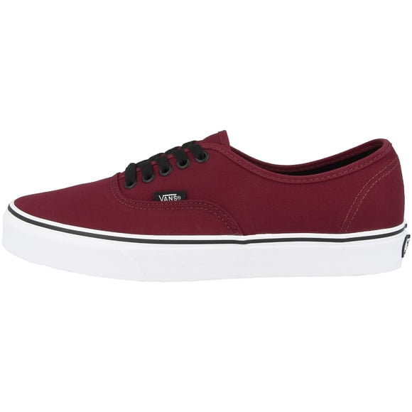Zapatillas Vans Low Top rojas Port Royale Black, talla 3.5 US mujer