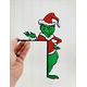 thumbnail image 3 of Grinch de pie esquinero de puerta, 3 of 3