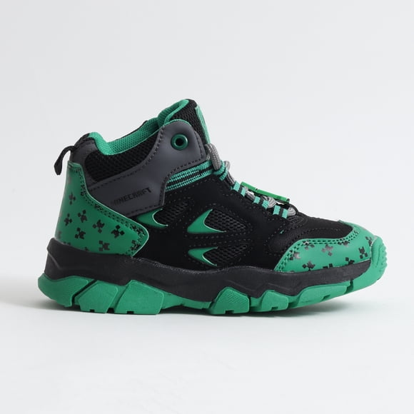Zapatilla Outdoor Niño Full Print Verde Minecraft