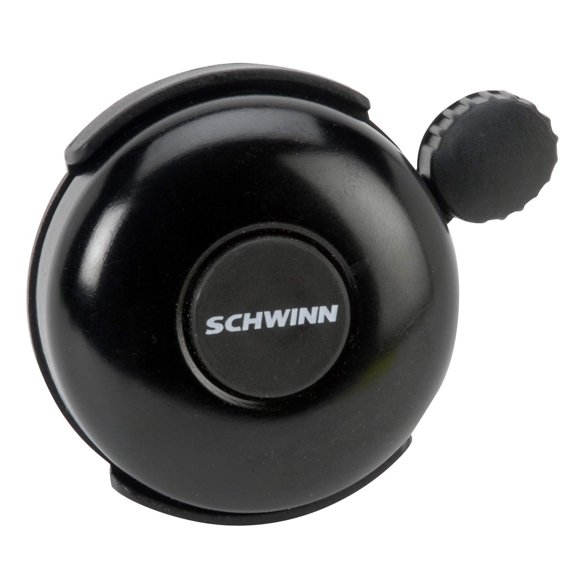 Timbre de bicicleta Schwinn Classic negro, sonido fuerte