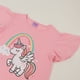 thumbnail image 3 of Polera Manga Corta Niña Rosado Arcoíris Unicornio, 3 of 4