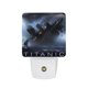 thumbnail image 1 of Película Titanic Luz nocturna LED con sensor de anochecer a amanecer para dormitorio, baño, pasillo, escaleras - Lámpara LED nocturna de enchufe, 0.5W - 1 pieza, 1 of 6