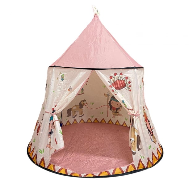 Tienda De Campaña Infantil Grande Princes Princess Para Niños Juegos De Interior Y Exterior Barbacoas