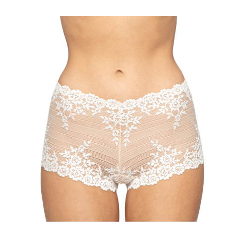 Lady Genny - Pantaleta Encaje Con Elásticos Invisibles