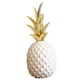 thumbnail image 4 of Piña Decorativa Moderna, Adorno De Piña Para Mesa, Entrada, Mueble De TV, Color Blanco, 4 of 5