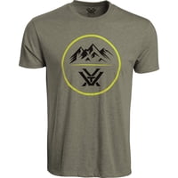 Camiseta Vortex Three Peaks De Manga Corta Military Heather