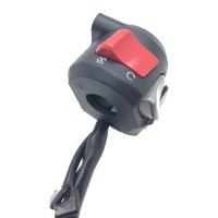 Magideal - Interruptor De Manillar De Motocicleta, Accesorios De Montaje De Interruptor De Manillar, Botón De Interruptor De Control Para 150 Piezas De Reparació