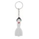 thumbnail image 2 of Novedad Mini Llavero De Buceo Titular De La Aleta De Buceo Llavero Etiqueta De Bolsa Blanco, 2 of 4