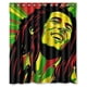thumbnail image 1 of Cortina de ducha Bob Marley Rasta Reggae, juego de cortinas de baño con ganchos, tamaño 60 x 72 pulgadas, 1 of 3