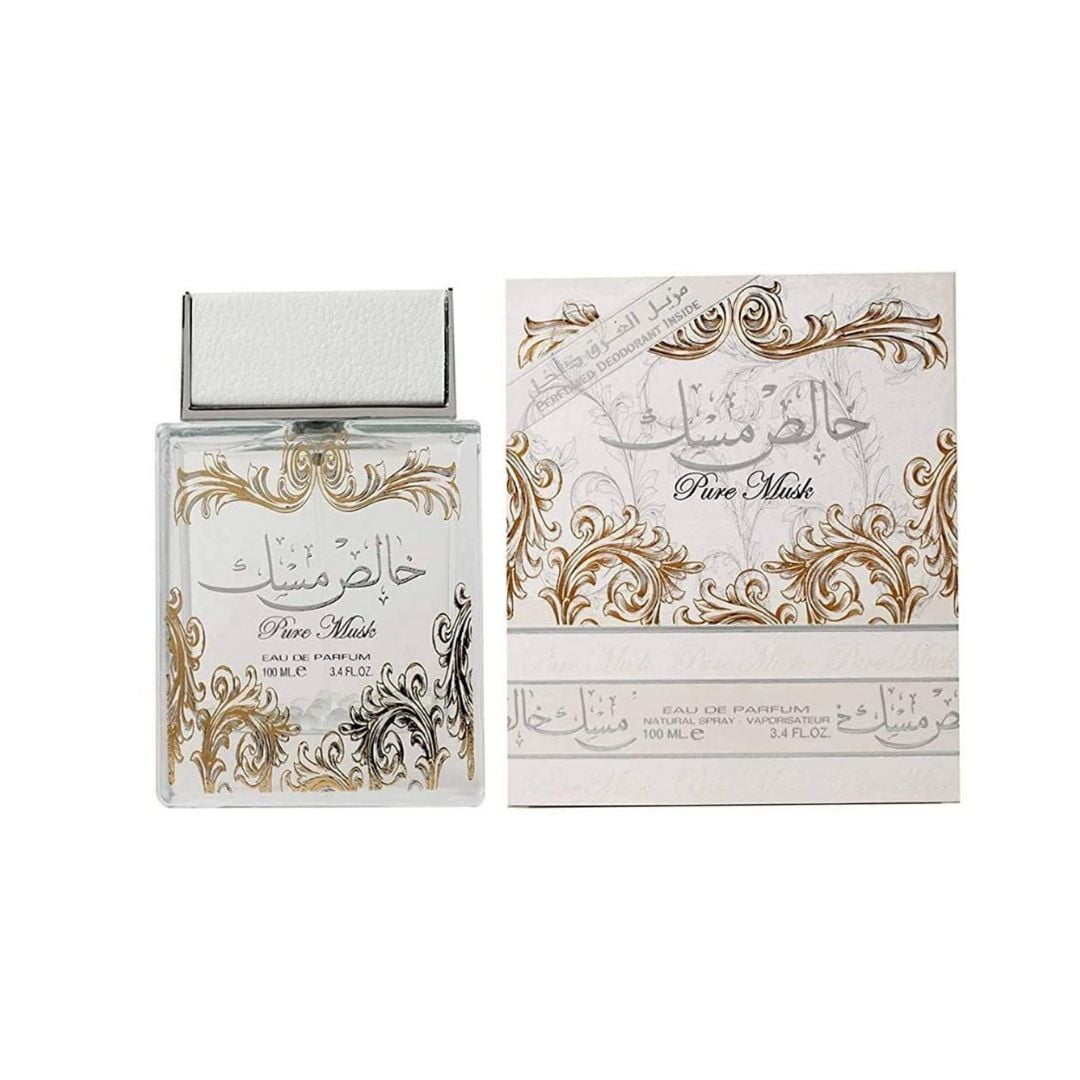 Lattafa - Pure Musk Estuche Edp 100 Ml + Desodorante 50 Ml