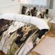 thumbnail image 1 of Attack On Titan Quilt Set Thicken Soft 3 Pieces Bedding Set All Season Duvet Cove with 2 Pillowcases for Adult Women Girls Teens Home Room Decor, 1 of 1