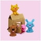 thumbnail image 2 of Paquete De Regalo De Felpa Con 4 Animales De Peluche Y Casita De Juegos, 2 of 7