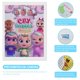 thumbnail image 3 of Cry Babies Kits de Pintura de Diamantes para Adultos 5D DIY Diamond Art Kits Full Drill Diamond Dots para Regalo Decoración de Pared y Relajación Artes de Gemas 30*40cm, 3 of 6