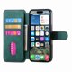 thumbnail image 2 of Funda Billetera Magnética para iPhone 17 Soporte Tarjetas Desmontable Verde, 2 of 6