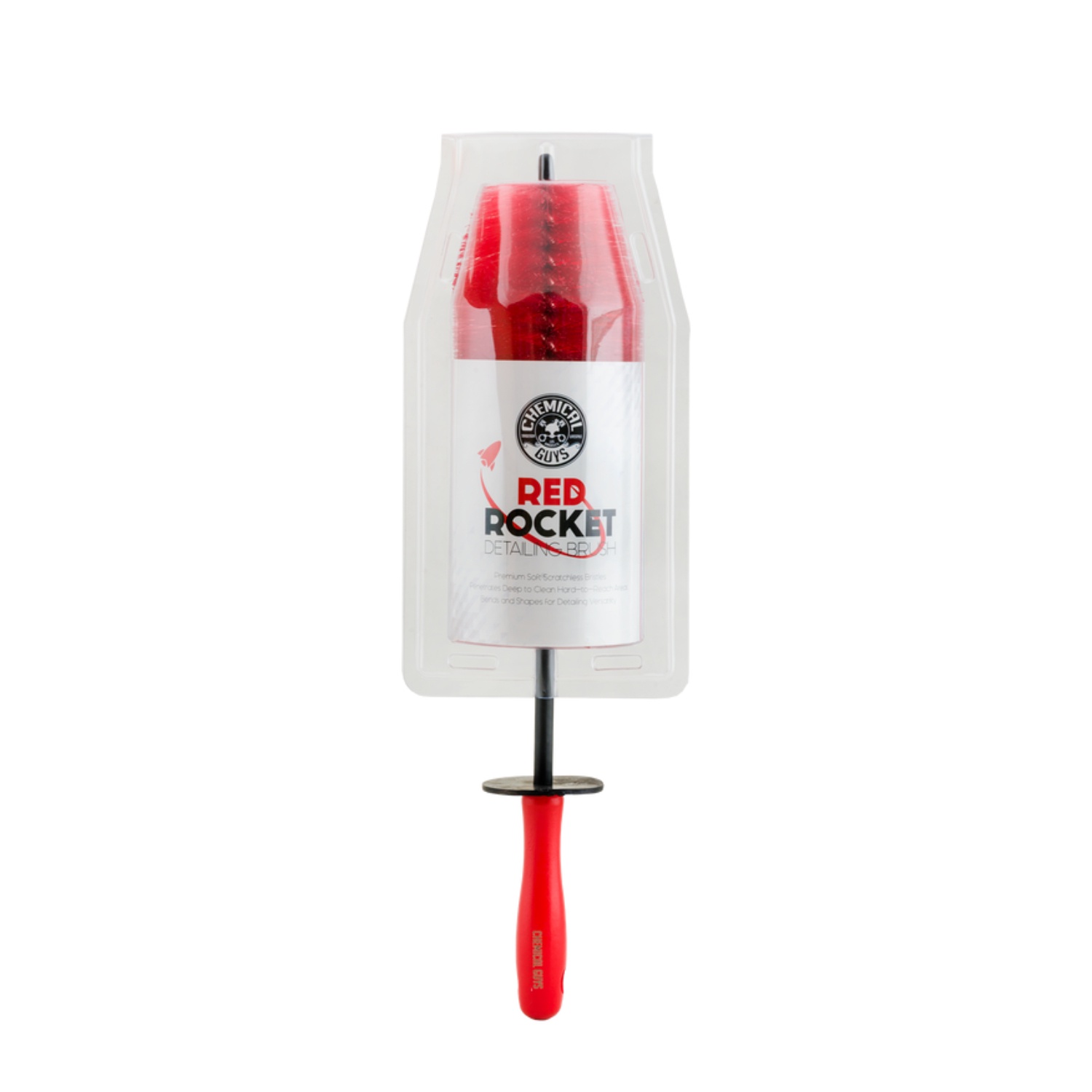 Chemical Guys - Cepillo Para Limpieza De Llantas Red Rocket (5.5"")