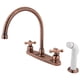 thumbnail image 1 of Grifo de cocina Kingston Brass Vintage Centerset con rociador lateral, 1 of 1