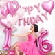 thumbnail image 4 of Balloon Florisland para 23 cumpleaños, lámina de mylar, color rosa, 1,02 m, 4 of 6