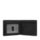 thumbnail image 2 of Cartera Fossil con tapa abatible con identificación Huntington de piel negra para hombre, 2 of 5