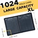 thumbnail image 3 of Carpeta para tarjetas coleccionables KUOOKING, más de 1000 bolsillos, 16 bolsillos, negra, 3 of 7