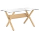 thumbnail image 1 of Mesa De Comedor Vidrio Rectangular Medlock Brown, 1 of 2