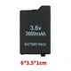 thumbnail image 3 of Bateria compatible con PSP 3,6v 3600 Amp 2000/3000/4000 para Playstation Portable, 3 of 3