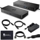 thumbnail image 1 of Estación de acoplamiento Thunderbolt Dell WD19TB con adaptador de corriente alterna de 180 W, 1 of 8