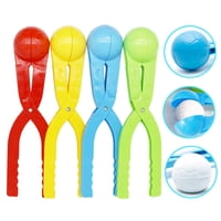 Snowball Maker Toy Supmlc, Moldeador De Bolas De Nieve Para Niños, Paquete De 4