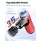 thumbnail image 4 of Pistola de masaje BOB AND BRAD Q2 Mini portátil para aliviar los músculos, color rojo, 4 of 9