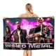 thumbnail image 1 of Twisted Metal Toalla de playa de secado rápido con diseño temático, regalo para mujeres y niñas, ideal para cumpleaños, fans, amantes de la música, uso en la playa o al aire libre, 78 × 180 cm, 1 of 6