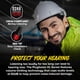 thumbnail image 3 of Auriculares Plugfones Protector con Limitador de Volumen Cumplen OSHA 29dB NRR, 3 of 8