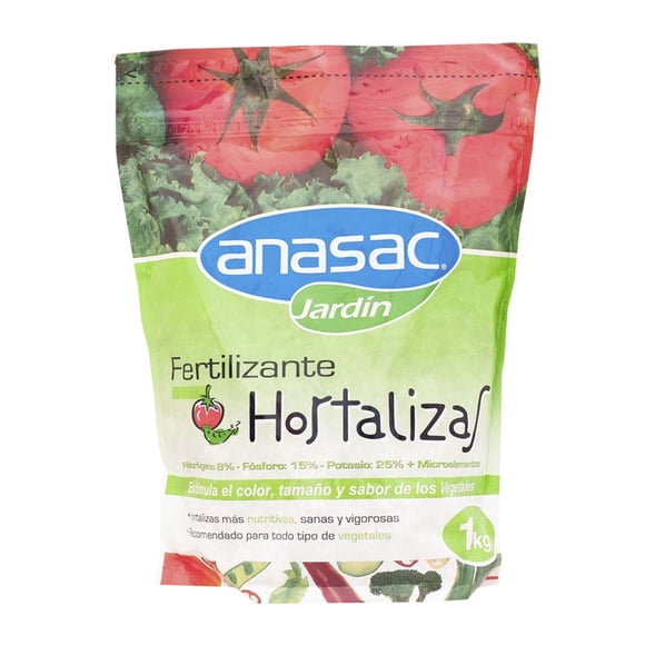 Fertilizante para Hortalizas Bolsa 1 Kg, 1 Kg