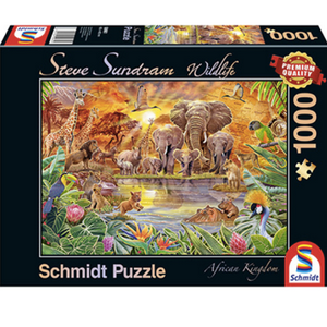 Schmidt - Puzzle 1.000 Piezas Fauna Africana