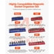 thumbnail image 2 of Juego organizador de enchufes VEVOR Magnetic, 6 piezas de 1/4 pulgadas, 3/8 pulgadas y 1/2 pulgadas, 2 of 2