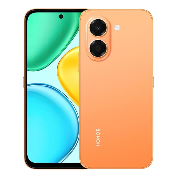 Smartphone Honor X7e 6GB+256GB naranjo