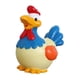 thumbnail image 3 of Tarro Para Ahorrar Dinero Estatua De Pollo Azul, 3 of 3