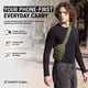 thumbnail image 2 of Bolso bandolera CONCEPT GLOBAL anti-robo con bloqueo RFID e impermeable, 2 of 8