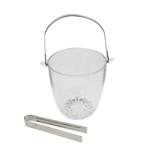 Homewell - Hielera De Vidrio Transparente 12X11Cm