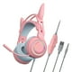 thumbnail image 1 of Auriculares Para Juegos Con Micrófono Cómodos Portátiles Duraderos De 3,5 Mm Rosa, 1 of 5