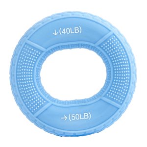 Ioensy - Fortalecedor De Agarre Manual Para Entrenamiento De Fuerza Deportes Pianista Dedo Ejercitador Azul 40Lb 50Lb