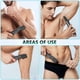 thumbnail image 3 of Recortador de vello corporal kensen para hombres, ingle y pubis húmedos y secos, 3 of 3