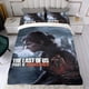 thumbnail image 4 of The Last of Us Conjunto de sábanas temático, trío de piezas, cómodo y amigable con la piel, diseño único, regalo de decoración para el hogar para familiares, amigos y fans,140X210cm, 4 of 6