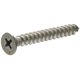thumbnail image 1 of Screw Hillman 823426 de acero inoxidable con cabeza plana #6 x 2,5 cm, 100 unidades, 1 of 2