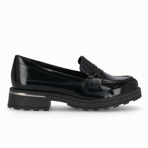 Mocasín Mujer Negro/Charol Gisa Piccadilly