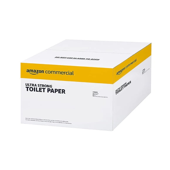 Papel higiénico AmazonCommercial, certificado FSC, 2 capas, 36 unidades