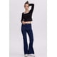 thumbnail image 4 of Jeans Mujer Flare Línea Azul Oscuro, 4 of 4