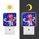 thumbnail image 3 of DJ Catnip / DJ Menta Gato Luz nocturna LED con sensor de anochecer a amanecer para dormitorio, baño, pasillo, escaleras - Lámpara LED nocturna de enchufe, 0.5W - 1 pieza, 3 of 6